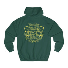 Load image into Gallery viewer, Freaky Flukey Arsey Aussie (F&B) - Unisex College Hoodie - Keen Eye Design