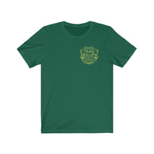 Load image into Gallery viewer, Freaky Flukey Arsey Aussie V2 F&B - Unisex Premium T-Shirt (Evergreen) - Keen Eye Design