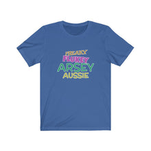 Load image into Gallery viewer, Freaky Flukey Arsey Aussie V3 - Unisex Premium T-Shirt - Keen Eye Design