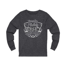 Load image into Gallery viewer, Freaky Flukey Arsey Bastard - Unisex Jersey Long Sleeve Tee - Keen Eye Design
