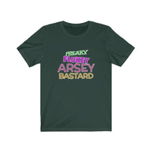 Load image into Gallery viewer, Freaky Flukey Arsey Bastard V3 - Unisex Premium T-Shirt - Keen Eye Design