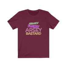 Load image into Gallery viewer, Freaky Flukey Arsey Bastard V3 - Unisex Premium T-Shirt - Keen Eye Design