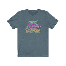 Load image into Gallery viewer, Freaky Flukey Arsey Bastard V4 (distressed) - Unisex Premium T-Shirt - Keen Eye Design