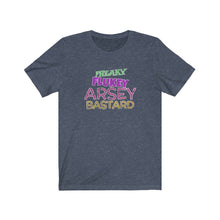 Load image into Gallery viewer, Freaky Flukey Arsey Bastard V4 (distressed) - Unisex Premium T-Shirt - Keen Eye Design