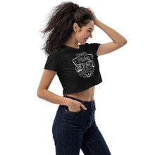 Load image into Gallery viewer, Freaky Flukey Arsey Gamer - Organic Crop Top - Keen Eye Design