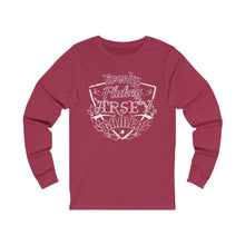 Load image into Gallery viewer, Freaky Flukey Arsey Gamer - Unisex Jersey Long Sleeve Tee - Keen Eye Design