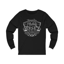 Load image into Gallery viewer, Freaky Flukey Arsey Gamer - Unisex Jersey Long Sleeve Tee - Keen Eye Design