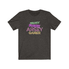 Load image into Gallery viewer, Freaky Flukey Arsey Gamer V4 (distressed)  - Unisex Premium T-Shirt - Keen Eye Design