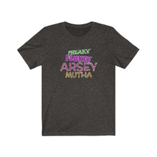 Load image into Gallery viewer, Freaky Flukey Arsey Mutha V4 (distressed) - Unisex Premium T-Shirt - Keen Eye Design