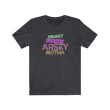 Load image into Gallery viewer, Freaky Flukey Arsey Mutha V4 (distressed) - Unisex Premium T-Shirt - Keen Eye Design