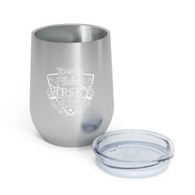 Load image into Gallery viewer, Freaky Flukey Arsey Playa - 12oz Insulated Wine Tumbler - Keen Eye Design