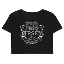 Load image into Gallery viewer, Freaky Flukey Arsey Playa - Organic Crop Top - Keen Eye Design