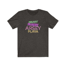 Load image into Gallery viewer, Freaky Flukey Arsey Playa V4 (distressed) - Unisex Premium T-Shirt - Keen Eye Design