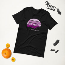Load image into Gallery viewer, Gourmet Zombie on a High IQ Diet - Premium Unisex T-Shirt - Keen Eye Design