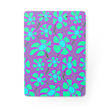 Load image into Gallery viewer, Greenflower Pattern on Purple - Clipboard - Keen Eye Design