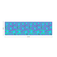 Load image into Gallery viewer, Greenflower on Blue (Blossoms) - Unisex Headband - Keen Eye Design