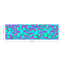 Load image into Gallery viewer, Greenflower on Blue - Unisex Headband - Keen Eye Design