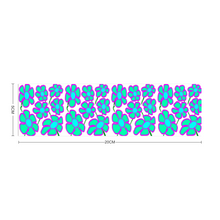 Load image into Gallery viewer, Greenflower on White (Blossoms) - Unisex Headband - Keen Eye Design