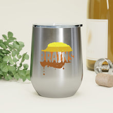 Load image into Gallery viewer, Halloween Zombie Brains - 12oz Insulated Wine Tumbler - Keen Eye Design
