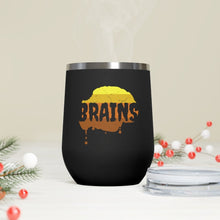 Load image into Gallery viewer, Halloween Zombie Brains - 12oz Insulated Wine Tumbler - Keen Eye Design