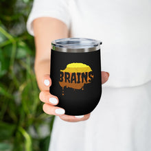 Load image into Gallery viewer, Halloween Zombie Brains - 12oz Insulated Wine Tumbler - Keen Eye Design