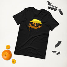 Load image into Gallery viewer, Halloween Zombie Brains - Premium Unisex T-Shirt - Keen Eye Design