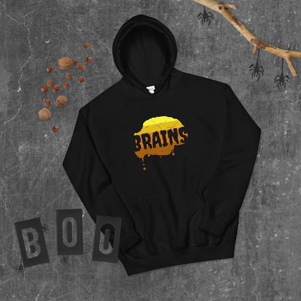 Halloween Zombie Brains - Unisex Hoodie - Keen Eye Design