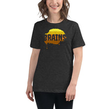 Load image into Gallery viewer, Halloween Zombie Brains - Women's Relaxed T-Shirt - Keen Eye Design