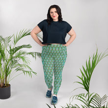 Load image into Gallery viewer, KeenEyeD - AOP Plus Size Leggings - Keen Eye Design