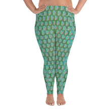Load image into Gallery viewer, KeenEyeD - AOP Plus Size Leggings - Keen Eye Design