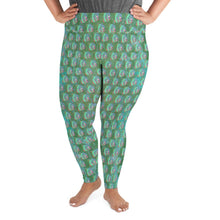 Load image into Gallery viewer, KeenEyeD - AOP Plus Size Leggings - Keen Eye Design