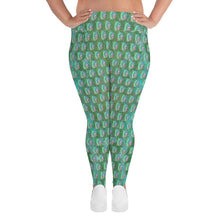 Load image into Gallery viewer, KeenEyeD - AOP Plus Size Leggings - Keen Eye Design