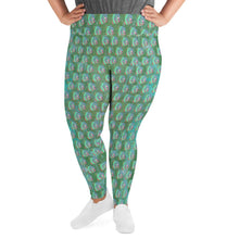 Load image into Gallery viewer, KeenEyeD - AOP Plus Size Leggings - Keen Eye Design