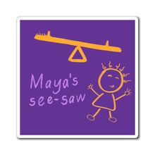 Load image into Gallery viewer, Maya's See-Saw - Magnet - Keen Eye Design