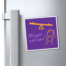 Load image into Gallery viewer, Maya's See-Saw - Magnet - Keen Eye Design
