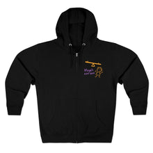 Load image into Gallery viewer, Maya's See-Saw - Unisex Premium Full Zip Hoodie - Keen Eye Design