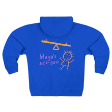 Load image into Gallery viewer, Maya's See-Saw - Unisex Premium Full Zip Hoodie - Keen Eye Design
