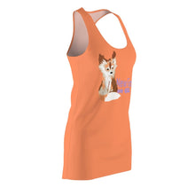 Load image into Gallery viewer, New Fox - Girl & Women's AOP Racerback Dress - Keen Eye Design