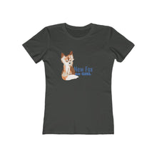 Load image into Gallery viewer, New Fox - Girl & Women's Boyfriend Tee - Keen Eye Design