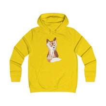 Load image into Gallery viewer, New Fox - Girlie College Hoodie - Keen Eye Design