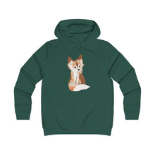 Load image into Gallery viewer, New Fox - Girlie College Hoodie - Keen Eye Design