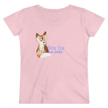 Load image into Gallery viewer, New Fox - Organic Women's Lover T-Shirt (Pink) - Keen Eye Design