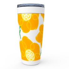 Load image into Gallery viewer, Orange Hippyflower - Viking Steel Tumbler 20oz - Keen Eye Design