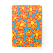 Load image into Gallery viewer, Orangeflower Pattern on Blue - Clipboard - Keen Eye Design