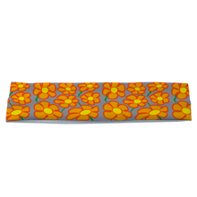 Load image into Gallery viewer, Orangeflower on Med Gray (Blossoms) - Unisex Headband - Keen Eye Design
