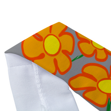 Load image into Gallery viewer, Orangeflower on Med Gray - Unisex Headband - Keen Eye Design