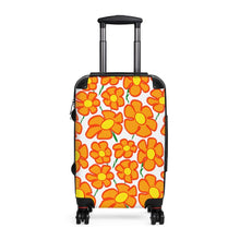 Load image into Gallery viewer, Orangeflower on White - Cabin Suitcase - Keen Eye Design