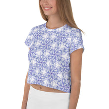 Load image into Gallery viewer, Prism-Flower - AOP Crop Tee - Keen Eye Design