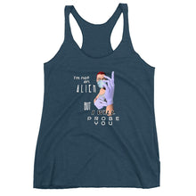 Load image into Gallery viewer, Probe You (Full - Gal) - Women's Racerback Tank - Keen Eye Design