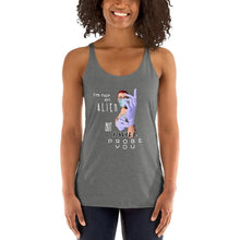 Load image into Gallery viewer, Probe You (Full - Gal) - Women's Racerback Tank - Keen Eye Design